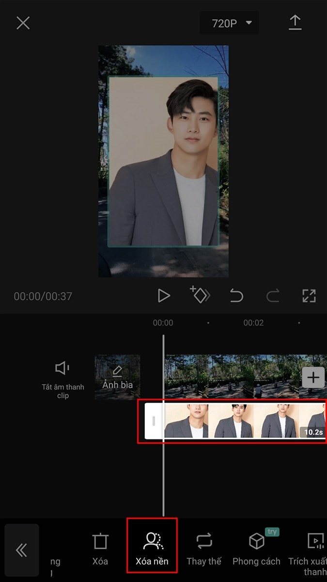 Cách xóa nền video trên Capcut (Ảnh 9)