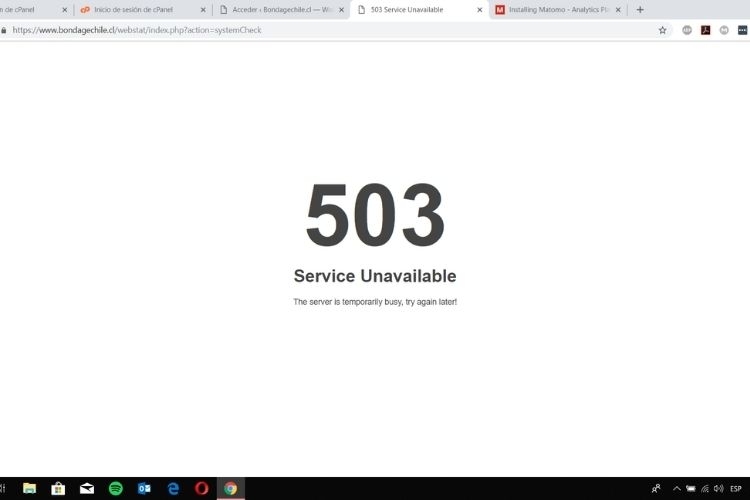 Lỗi 503 Service Unavailable là gì?