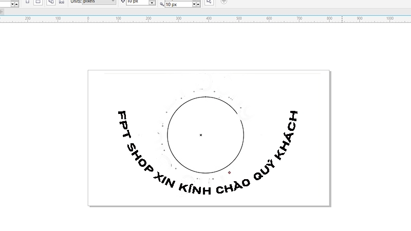 Hướng dẫn làm chữ cong trong Corel (Ảnh 4)