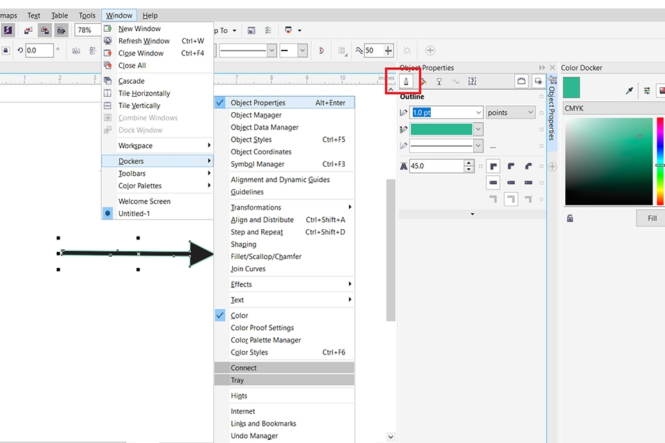 Cách tô màu đường viền trong Corel (Ảnh 9)
