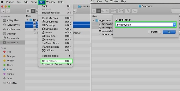 Cách thêm font chữ vào illustrator trên Mac (Bước 3)