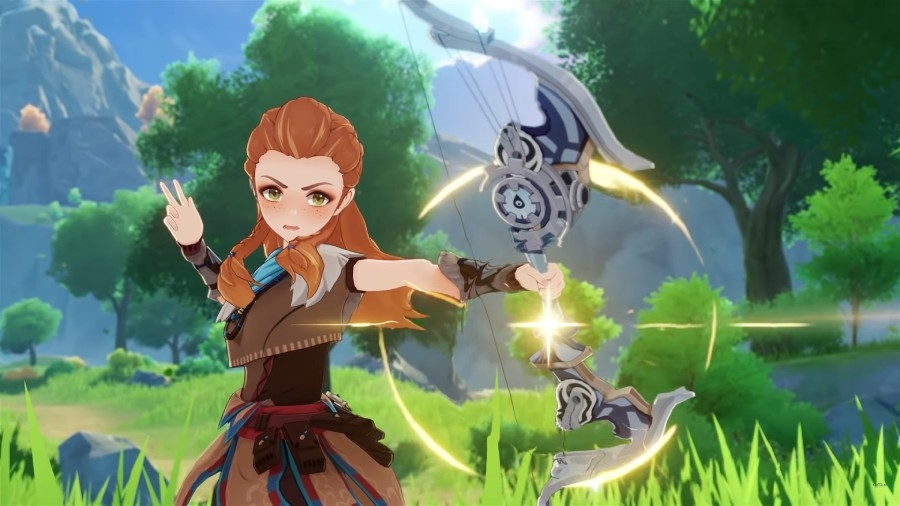 Aloy Genshin Impact hình 2