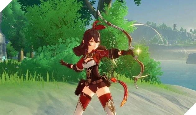Amber Genshin Impact hình 2