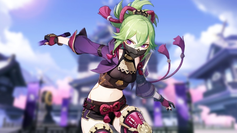 Kuki Shinobu Genshin Impact hình 1