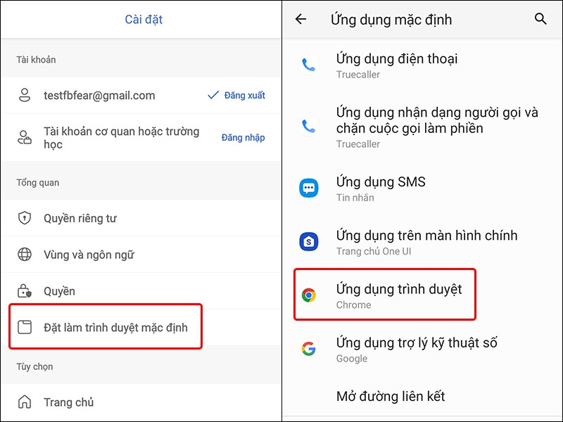Hướng dẫn đặt Microsoft Bing làm trình duyệt mặc định trên điện thoại