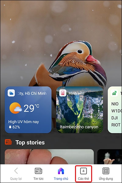 Cách thiết lập tính năng đóng tab tự động trên trình duyệt Microsoft Bing