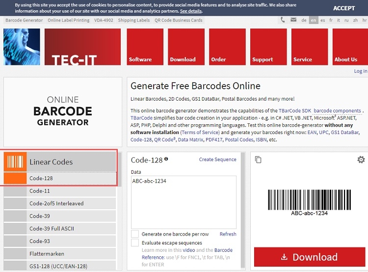 Hướng dẫn cách tạo mã vạch trong illustrator bằng nguồn Barcode (Bước 2)