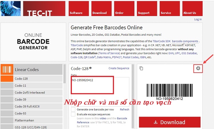 Hướng dẫn cách tạo mã vạch trong illustrator bằng nguồn Barcode (Bước 3)