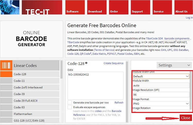 Hướng dẫn cách tạo mã vạch trong illustrator bằng nguồn Barcode (Bước 4)