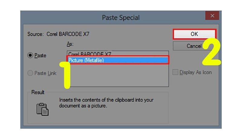 Hướng dẫn cách tạo mã vạch trong Corel (Ảnh 8)