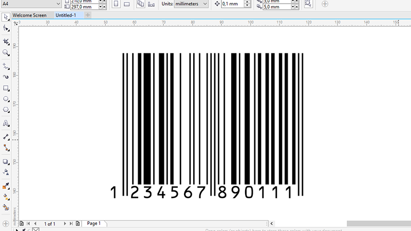 Hướng dẫn cách tạo mã vạch trong Corel (Ảnh 6)