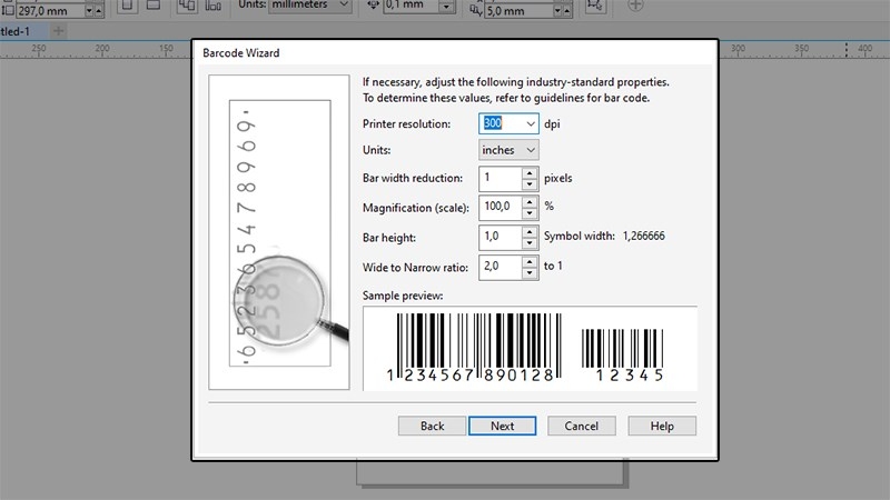 Hướng dẫn cách tạo mã vạch trong Corel (Ảnh 4)