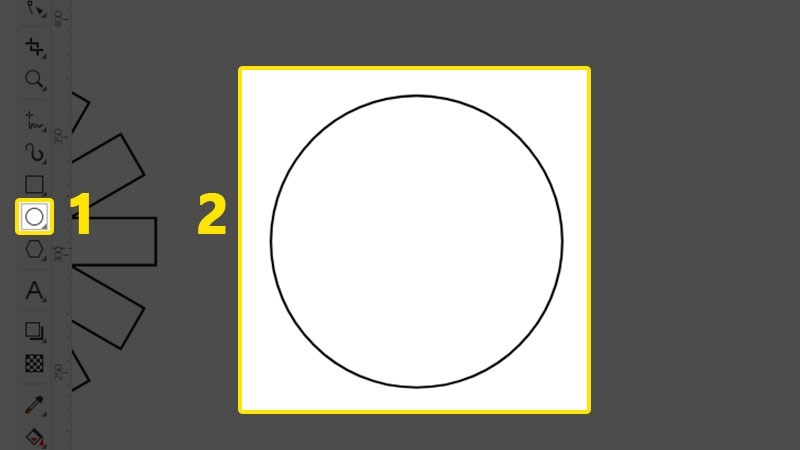 Vẽ một hình tròn