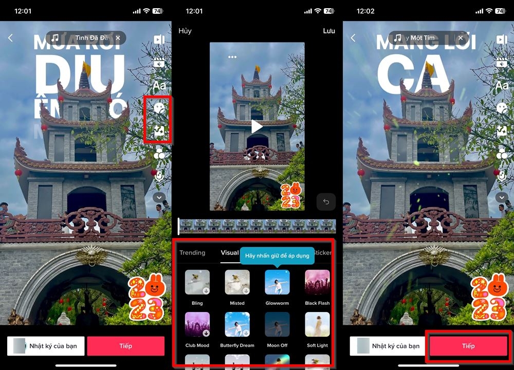 3 cách sử dụng filter trên TikTok 3