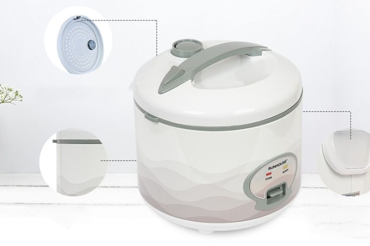 Nồi cơm điện Sunhouse 1.8 lít SHD8602