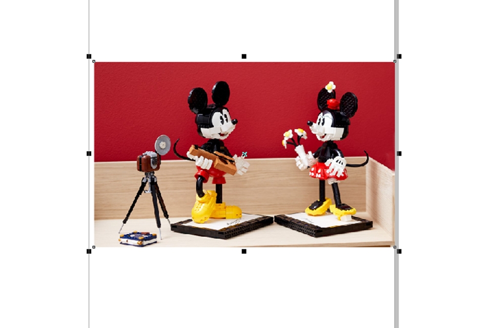 Chèn ảnh muốn đổi màu nền vào trong Corel