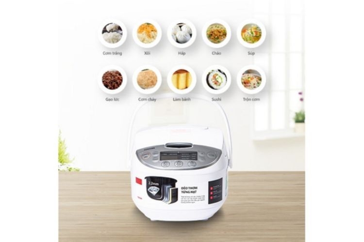 Nồi cơm điện tử Toshiba 1 lít RC-10DH2PV(W)