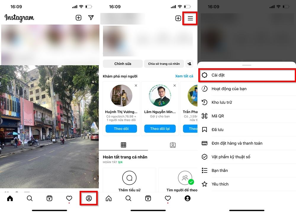 Cách hạn chế tài khoản trên Instagram 1
