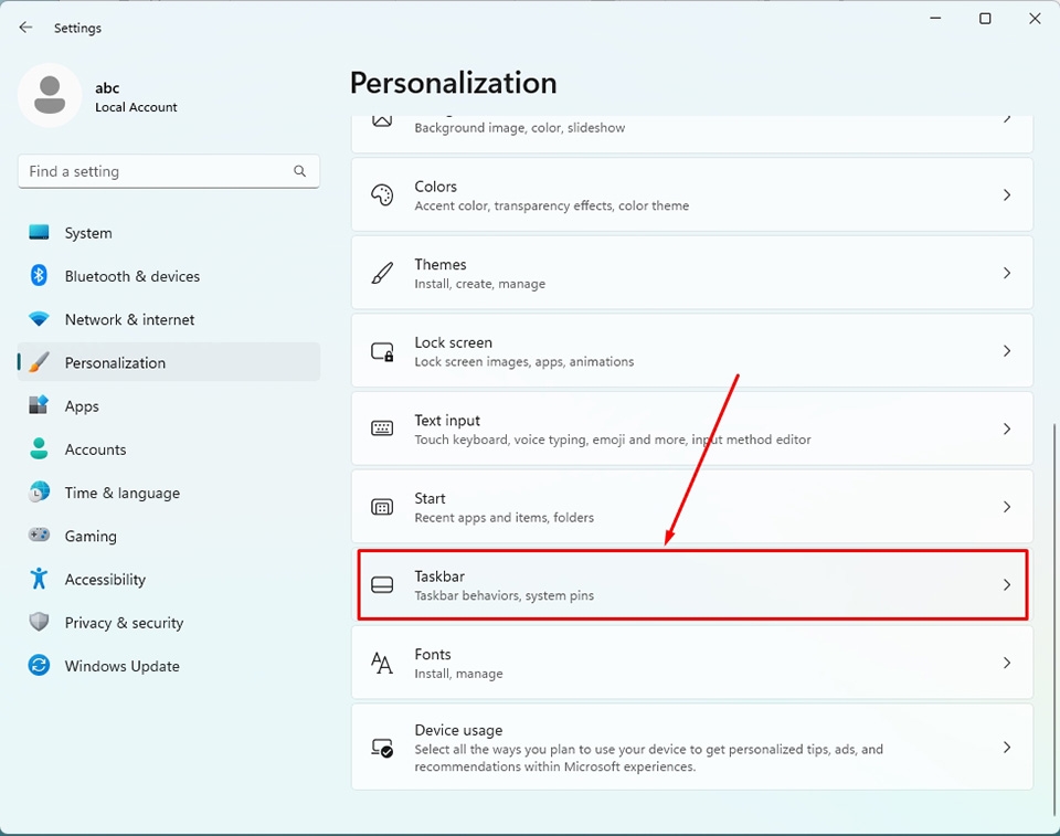 Ẩn thanh Taskbar trong Windows 11 - Ảnh 07