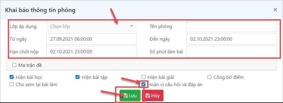 lớp học kết nối 16