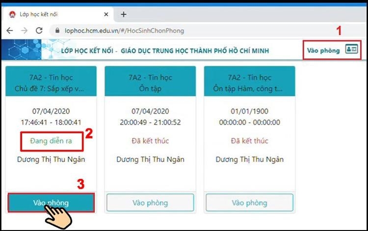 lớp học kết nối 4
