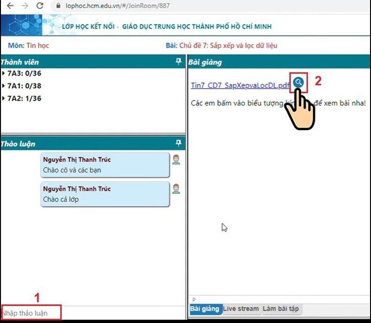 lớp học kết nối 5