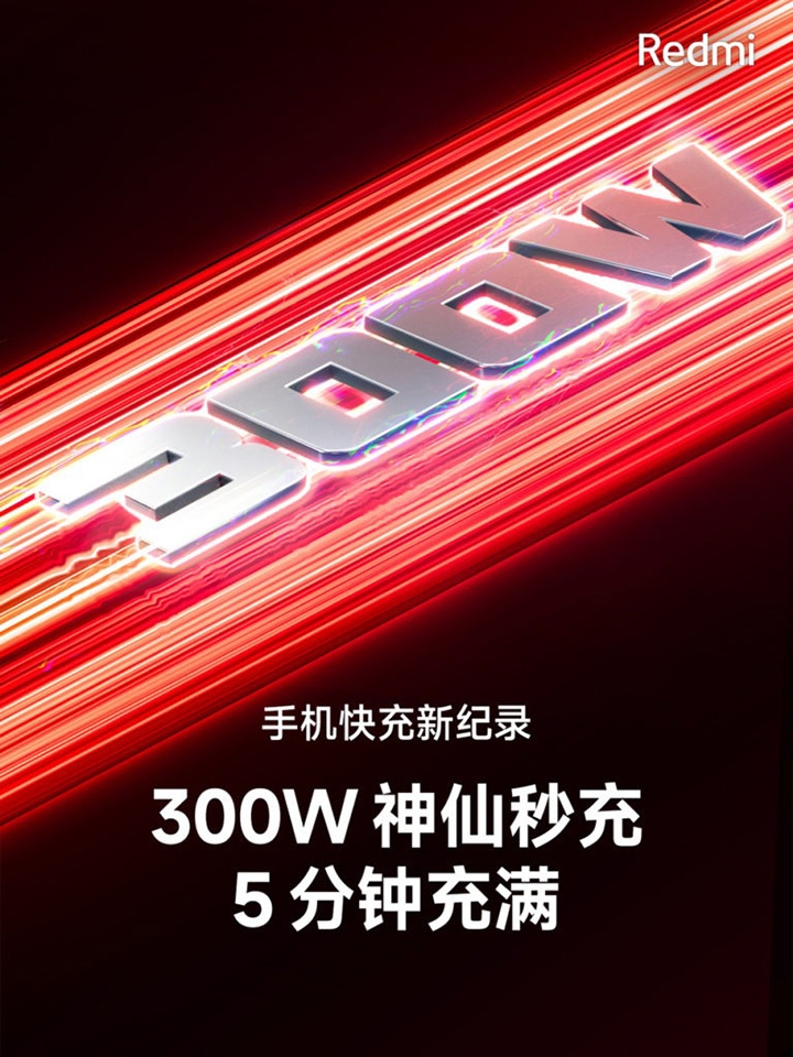 Sạc nhanh 300W của Redmi (ảnh 1)