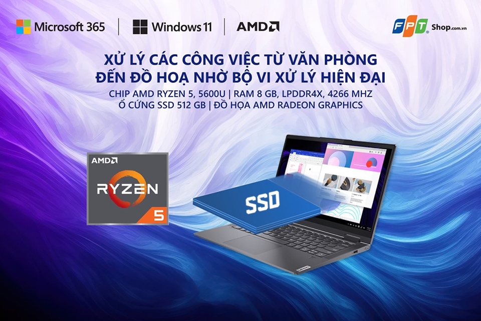 7 nét quyến rũ khó cưỡng của laptop Lenovo Yoga 7 14ACN6 2