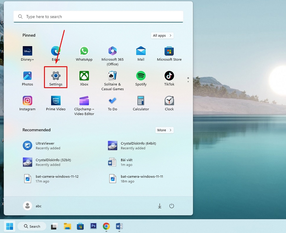 Đổi kích thước phông chữ trong Windows 11 - Ảnh 02