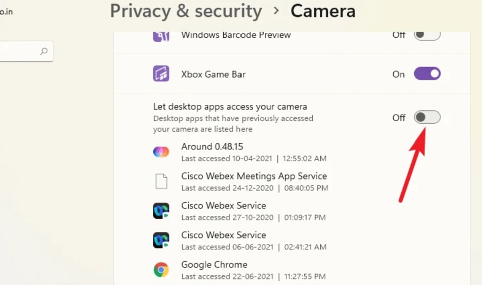 Bật camera trong Windows 11 - Ảnh 09