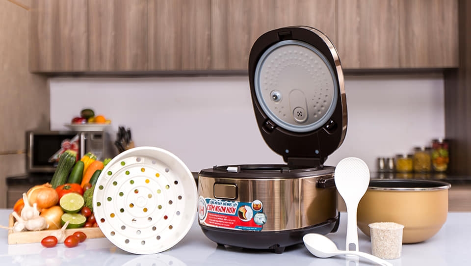 cách sử dụng nồi cơm điện cao tần Sunhouse Mama SHD8955