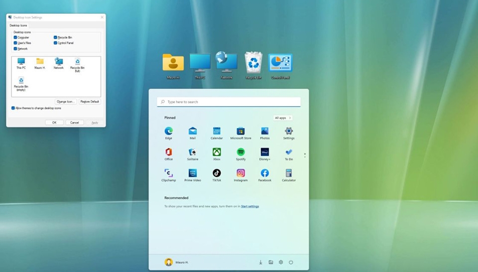 Đưa biểu tượng My Computer ra màn hình Windows 11 - Ảnh 01