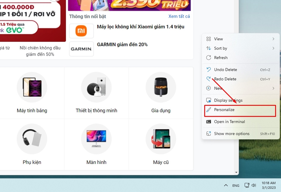 Đưa biểu tượng My Computer ra màn hình Windows 11 - Ảnh 02