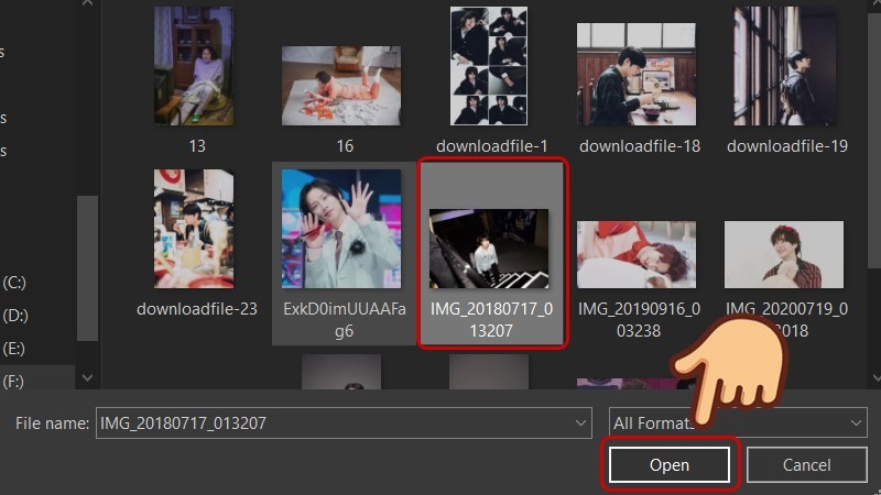 Cắt hình trong AI bằng Cropping Tools (Bước 2)