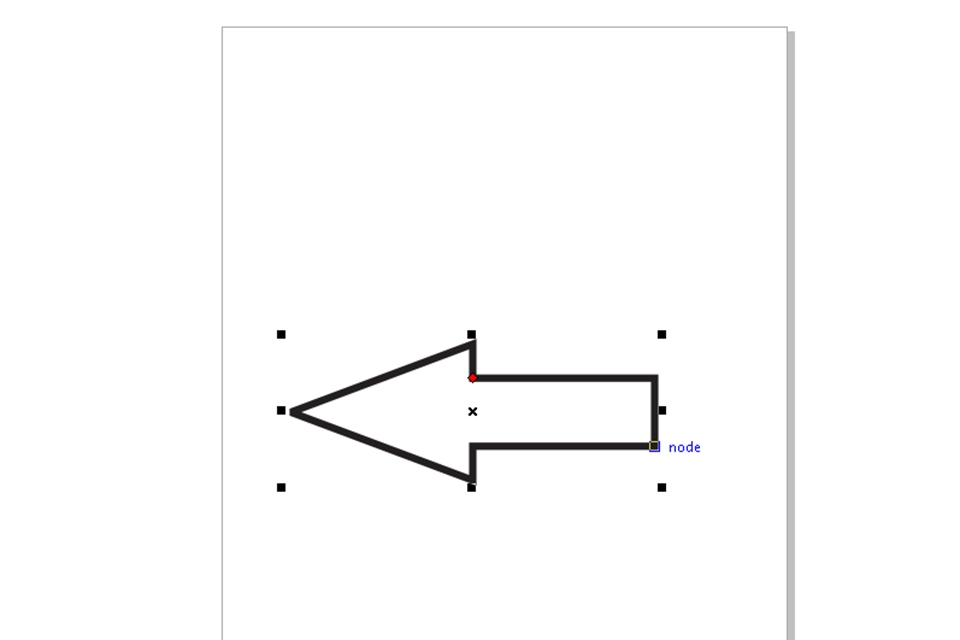 Kéo thả chuột vẽ mũi tên