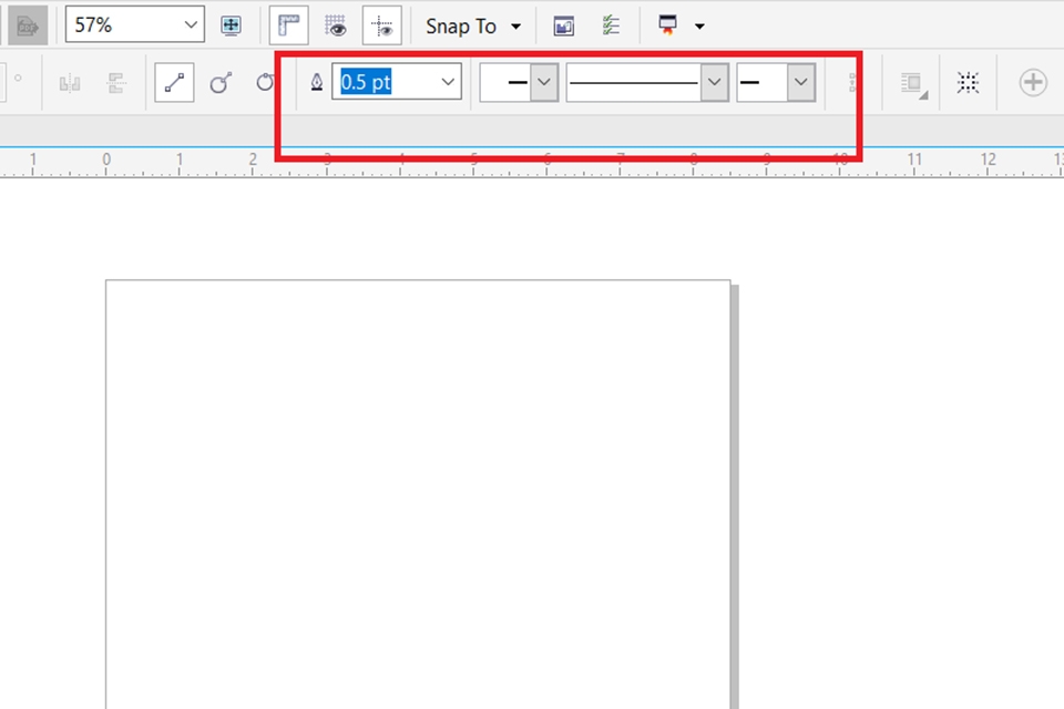 Các thuộc tính để vẽ mũi tên