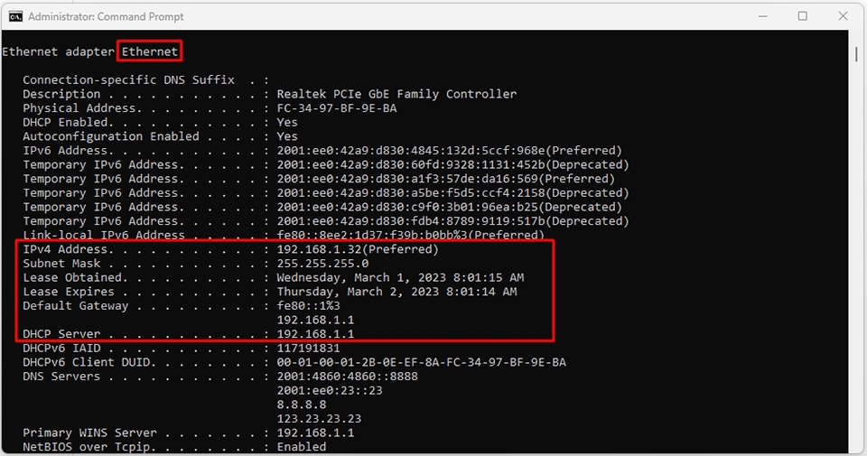 Set IP tĩnh trong Windows 11 - Ảnh 04