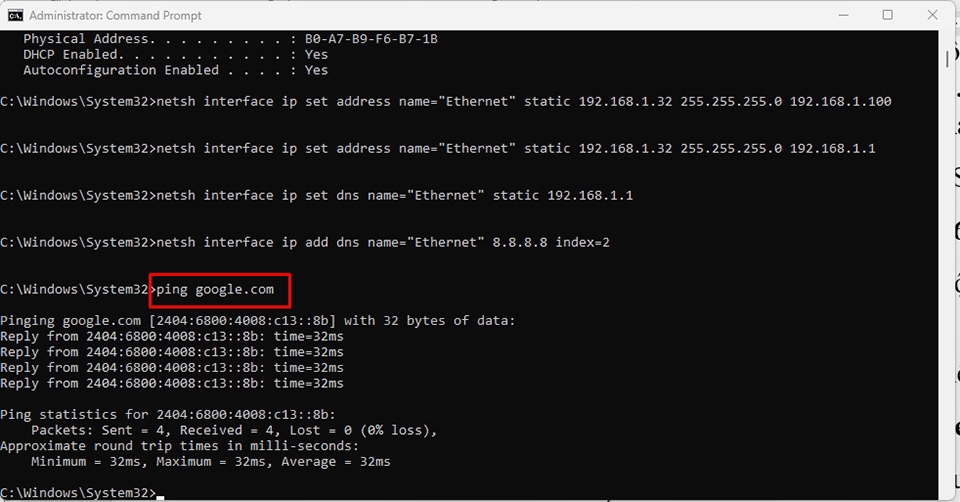 Set IP tĩnh trong Windows 11 - Ảnh 06