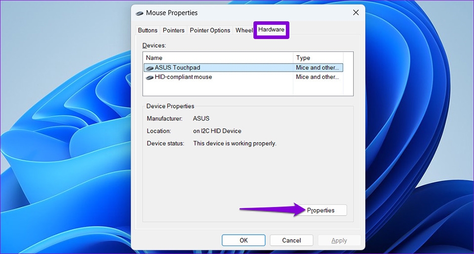 Tắt Touchpad của máy tính Windows 11 - Ảnh 08