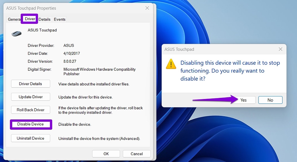 Tắt Touchpad của máy tính Windows 11 - Ảnh 11