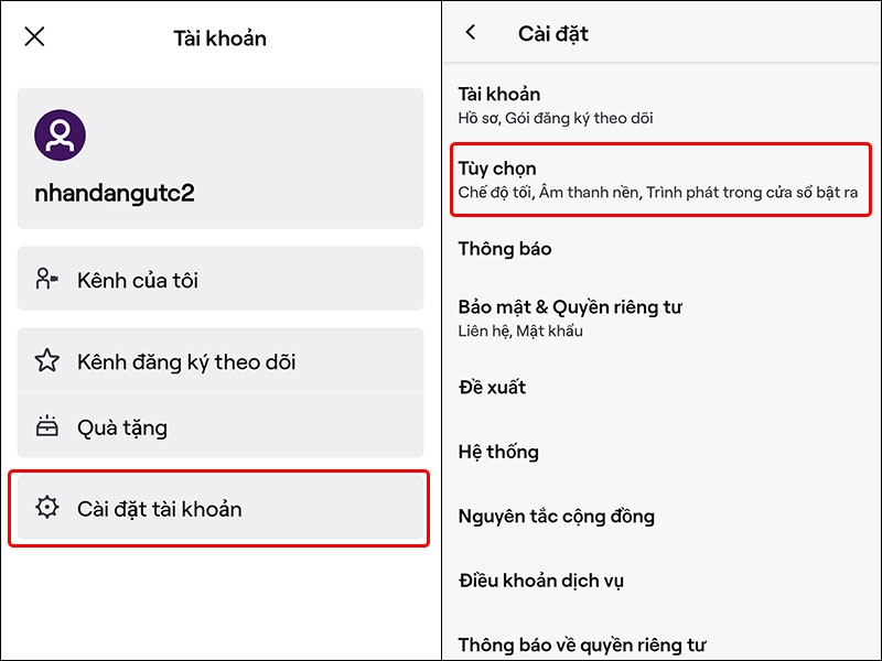 Cách tắt tính năng tự động phát video trên ứng dụng Twitch