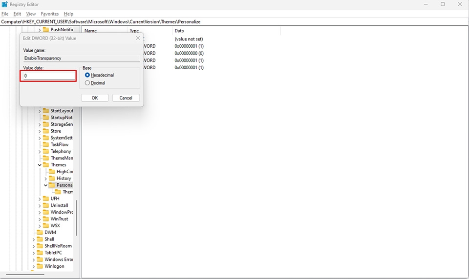 Cách tắt hiệu ứng trong suốt trên Windows 11 - Ảnh 12