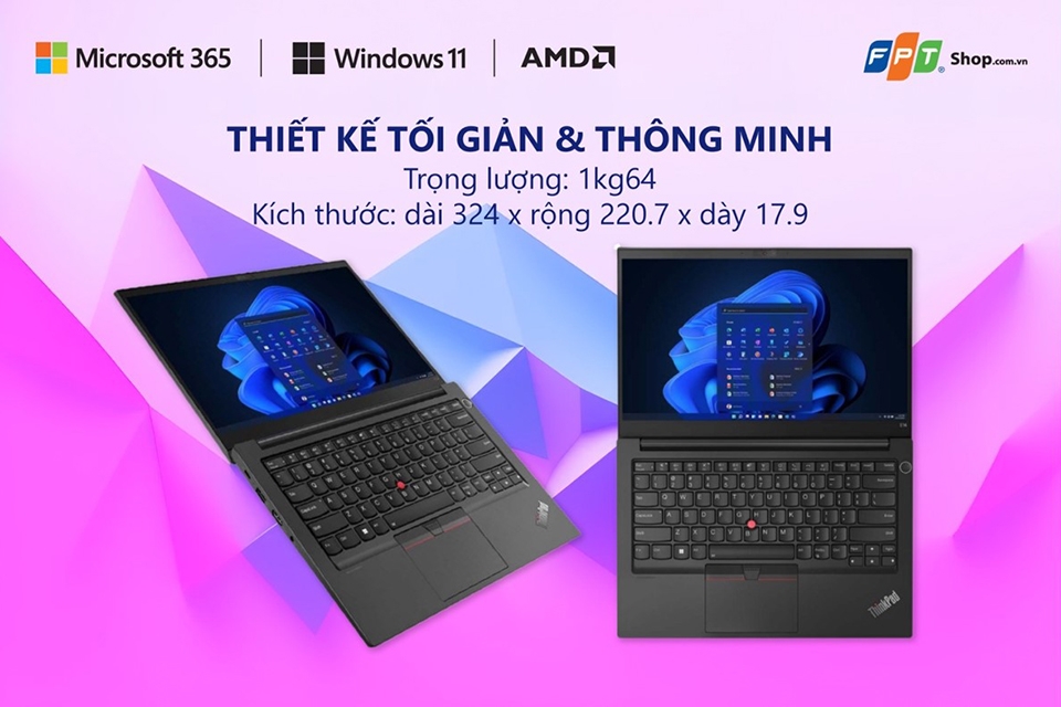 Lenovo ThinkPad E14 Gen 4: Laptop nhẹ nhàng, tối giản cho sinh viên và dân văn phòng 3