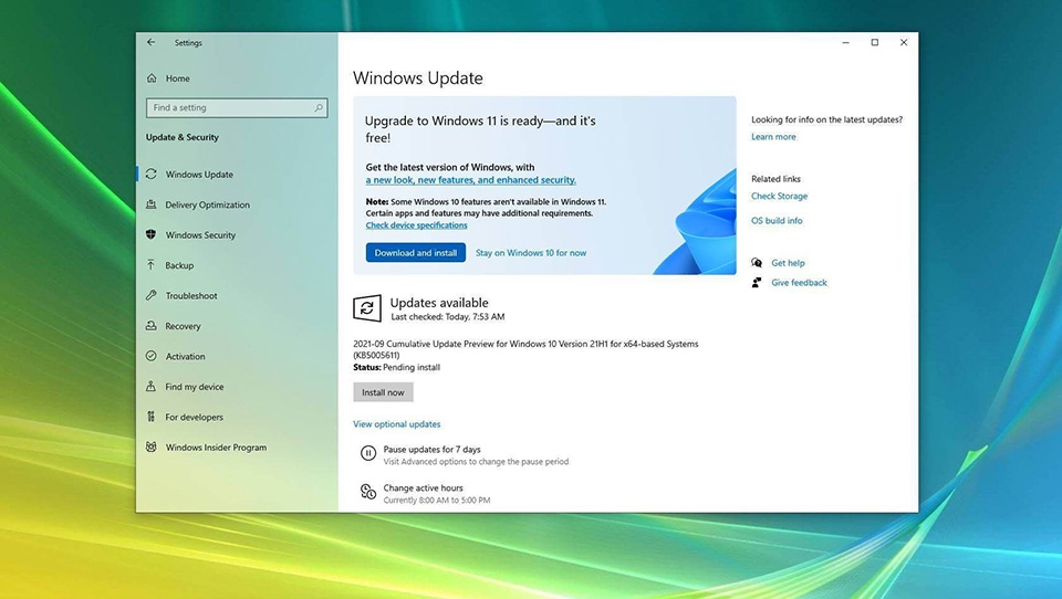Cài Windows 11 không cần USB - Ảnh 03