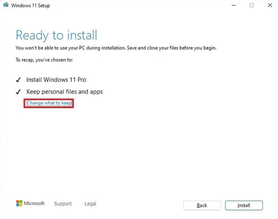 Cài Windows 11 không cần USB - Ảnh 11