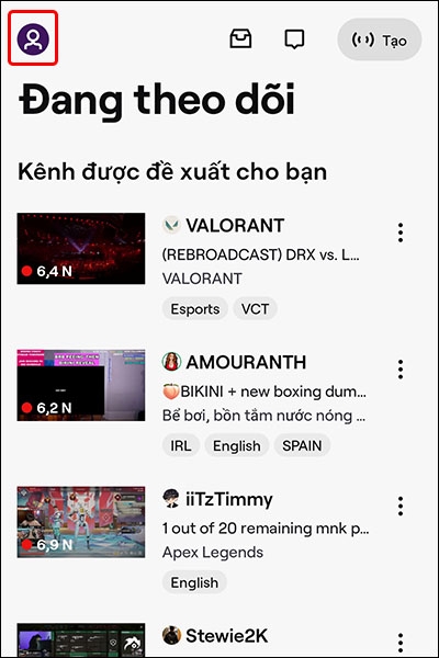 Cách tắt thông báo qua email trên ứng dụng Twitch