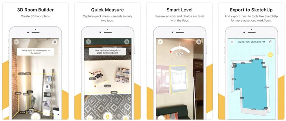 Phần mềm đo khoảng cách TapMeasure