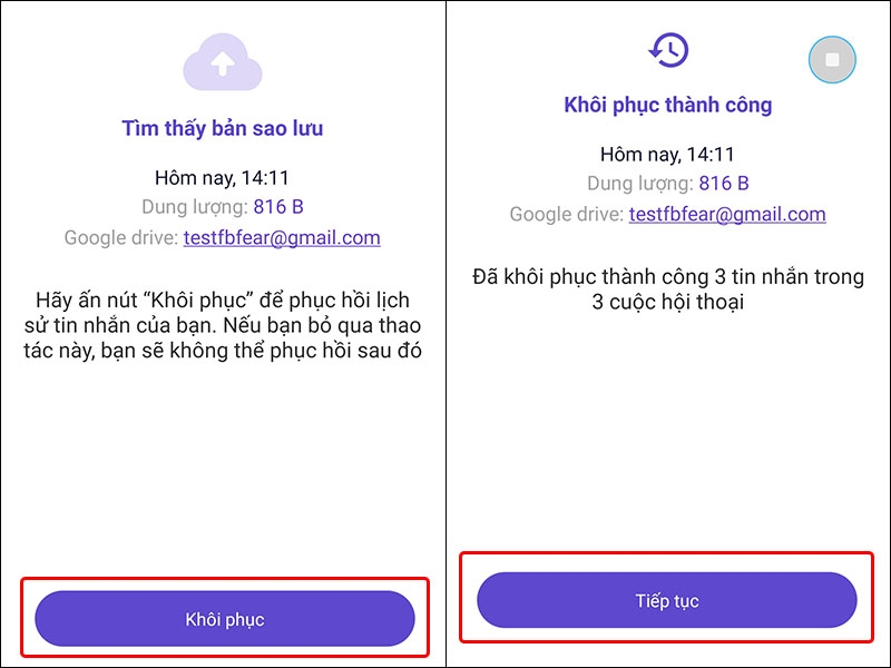 Hướng dẫn cách sao lưu ảnh và tệp trên Mocha qua Google Drive