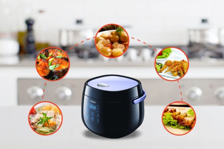 Nồi cơm điện đa năng mini Philips 0,7 lít HD3060