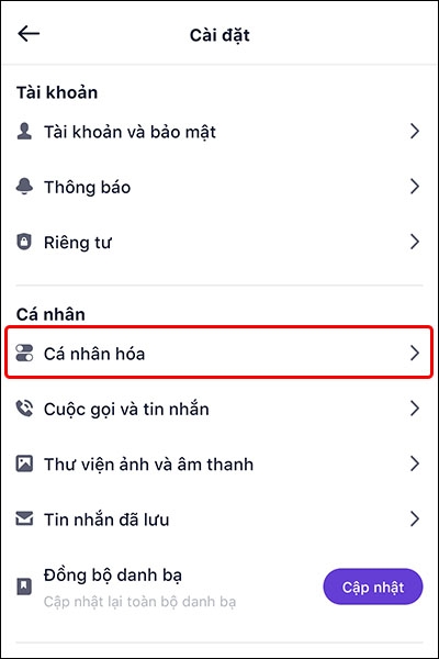 Cách để cá nhân hóa giao diện Mocha&nbsp;trên điện thoại